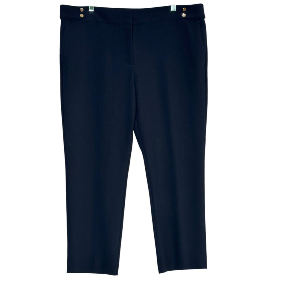 LOFT blue Marissa navy blue dress trousers pants size 16P